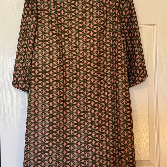 Fossil Pink and Green Geometric Mini Dress Size S - Picture 4 of 6